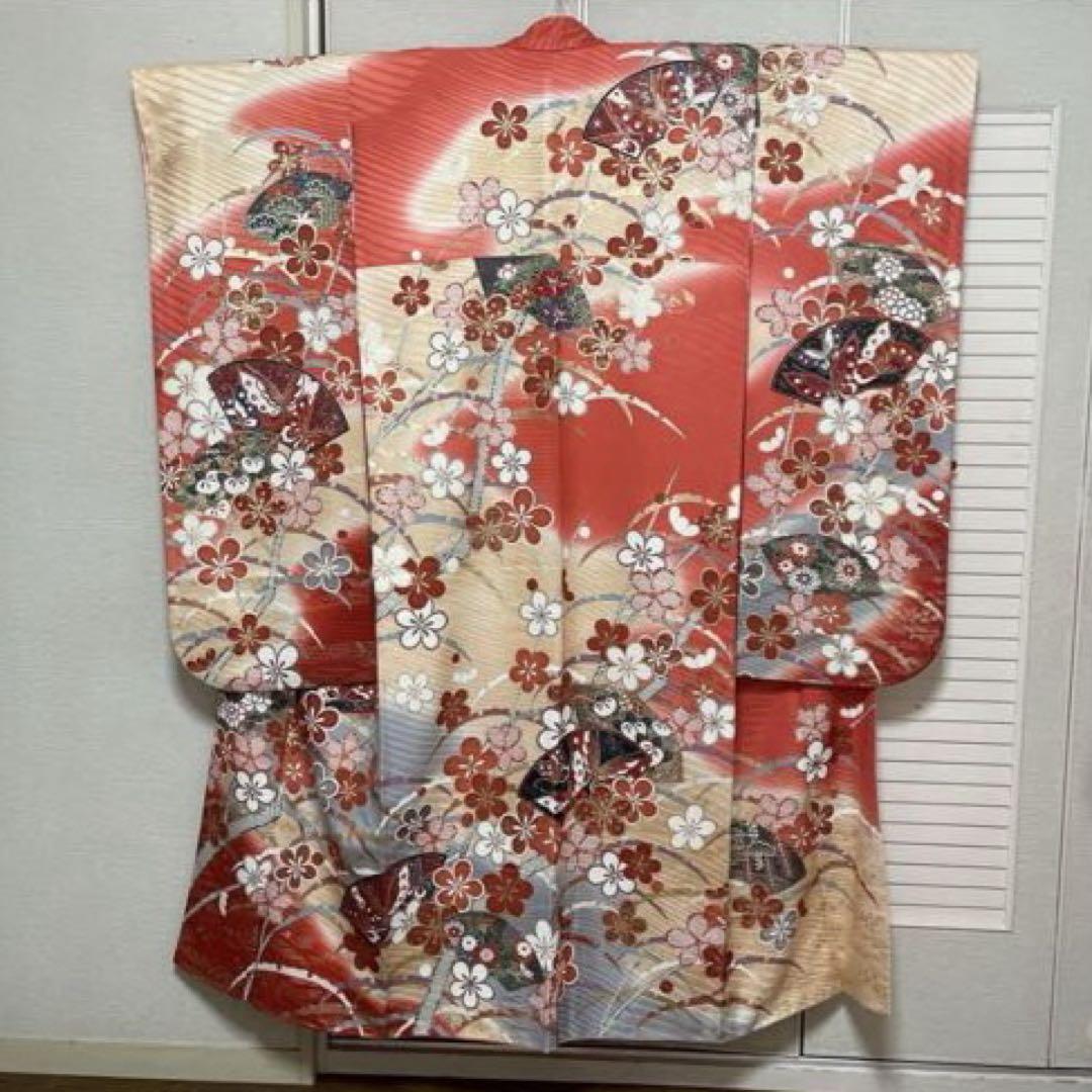 特選 振袖フルセット❤️はんなり優雅な花もよう❤️未使用袋帯 美品 高級品 画像12