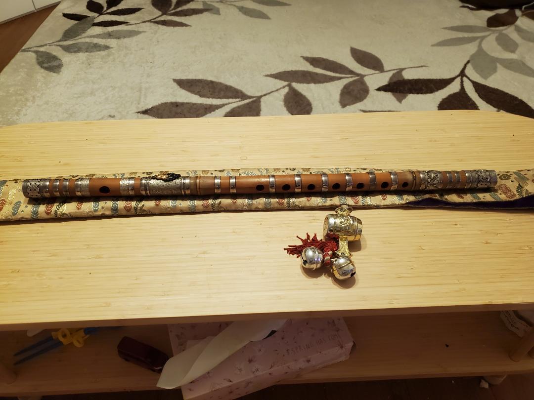 純銀装飾篠笛