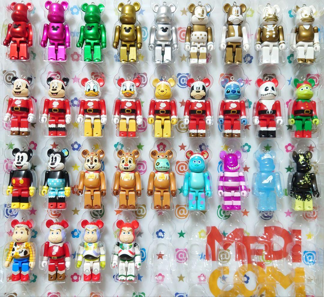 ベアブリック 　ディズニー　クリスマス　フィギュアセット