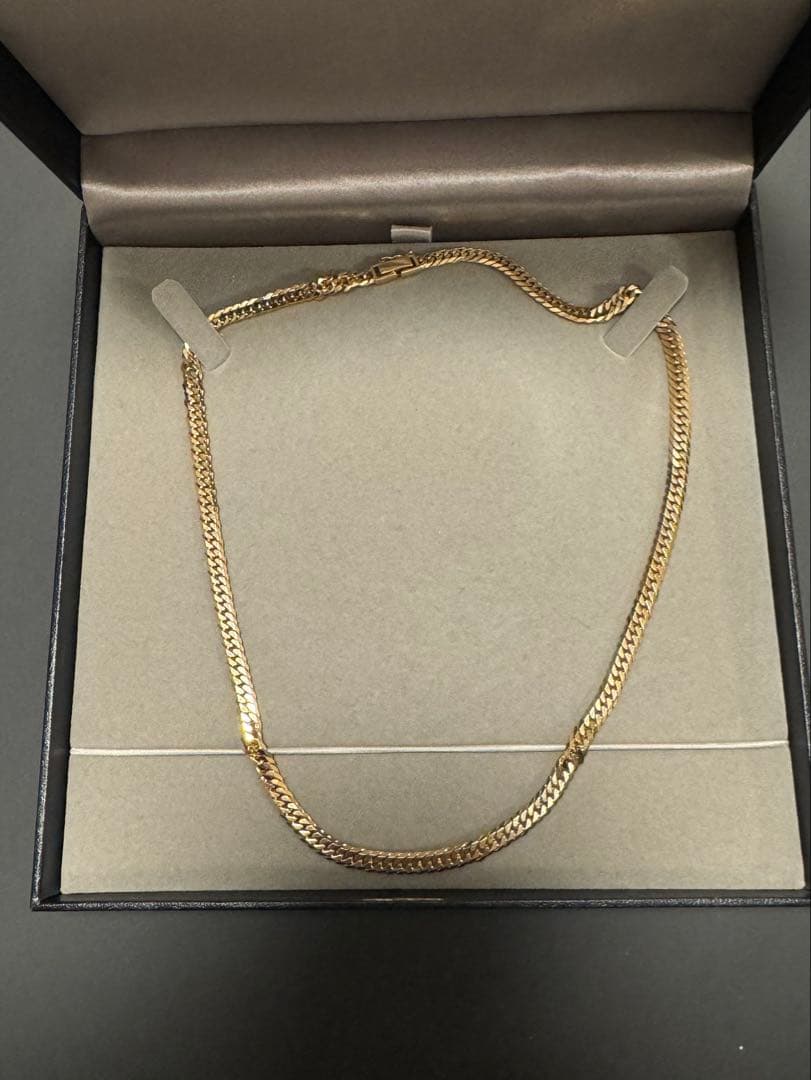 喜平6面カットK18ネックレス　28.8g