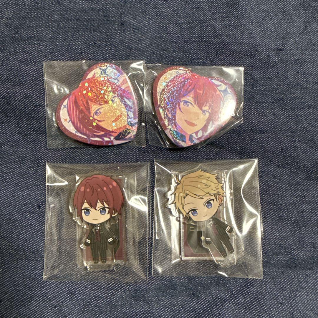 あんスタ　鳴上　嵐　セット　缶バ　アクスタ　アクキー　中国　台湾 あんスタ 中国 星華 アクリルスタンド アクスタ 鳴上嵐 - メルカリ