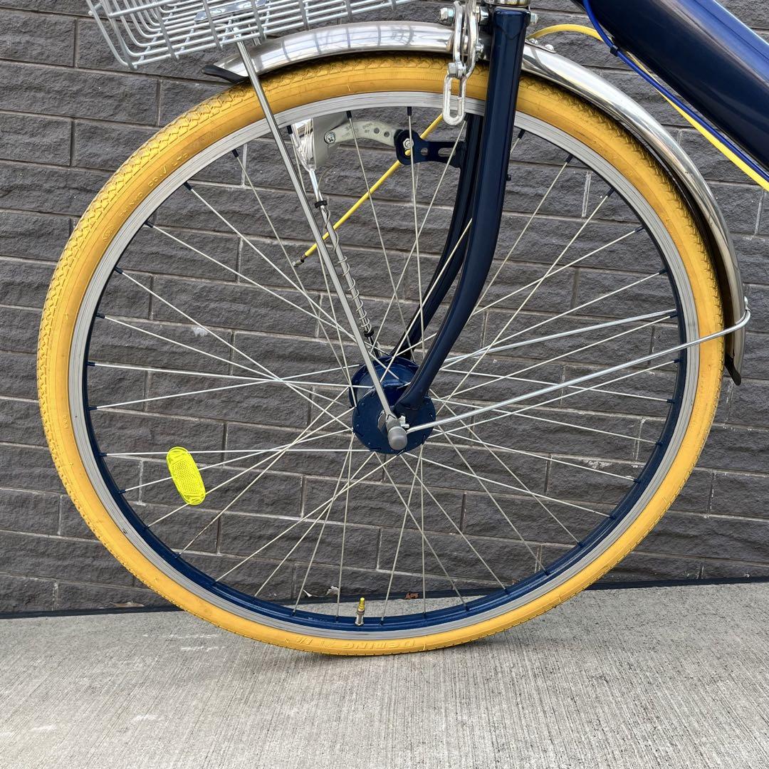 自転車 27インチホイール タイヤ カスタム品 ママチャリ