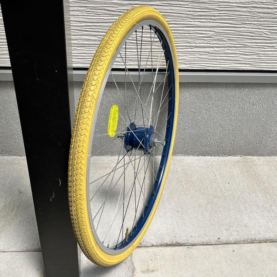自転車 27インチホイール タイヤ カスタム品 ママチャリ