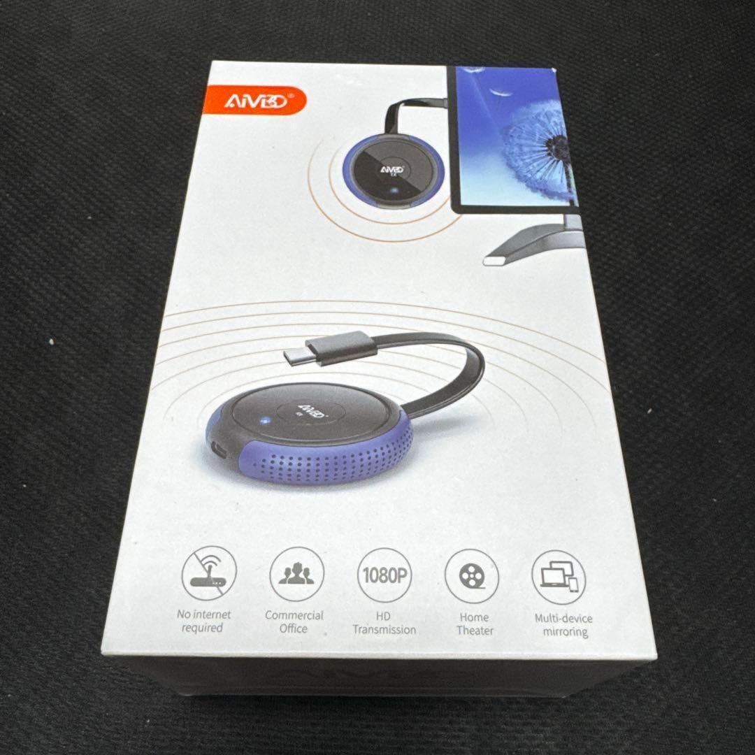 2025新商品 AIMIBO USB 1080P Cワイヤレス送信機とHDMI受信機セット ルーター・ネットワーク機器
