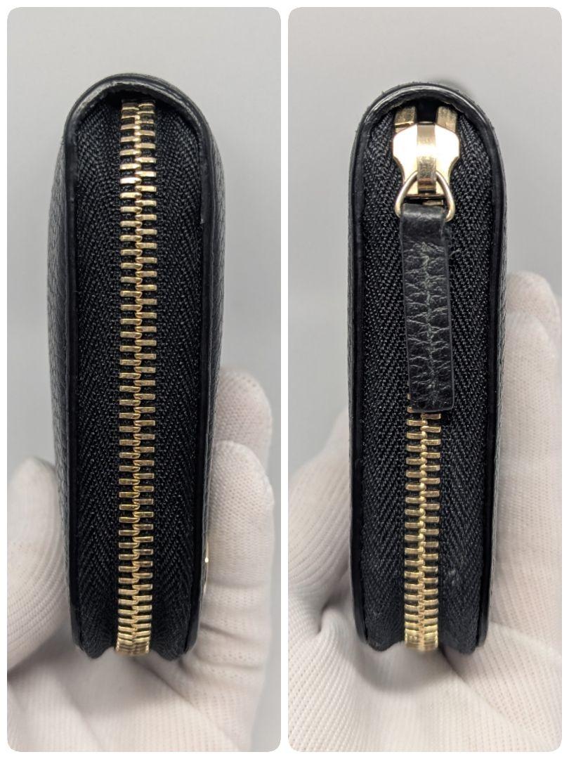 美品・付属品✨GUCCI 長財布 インターロッキング レザー