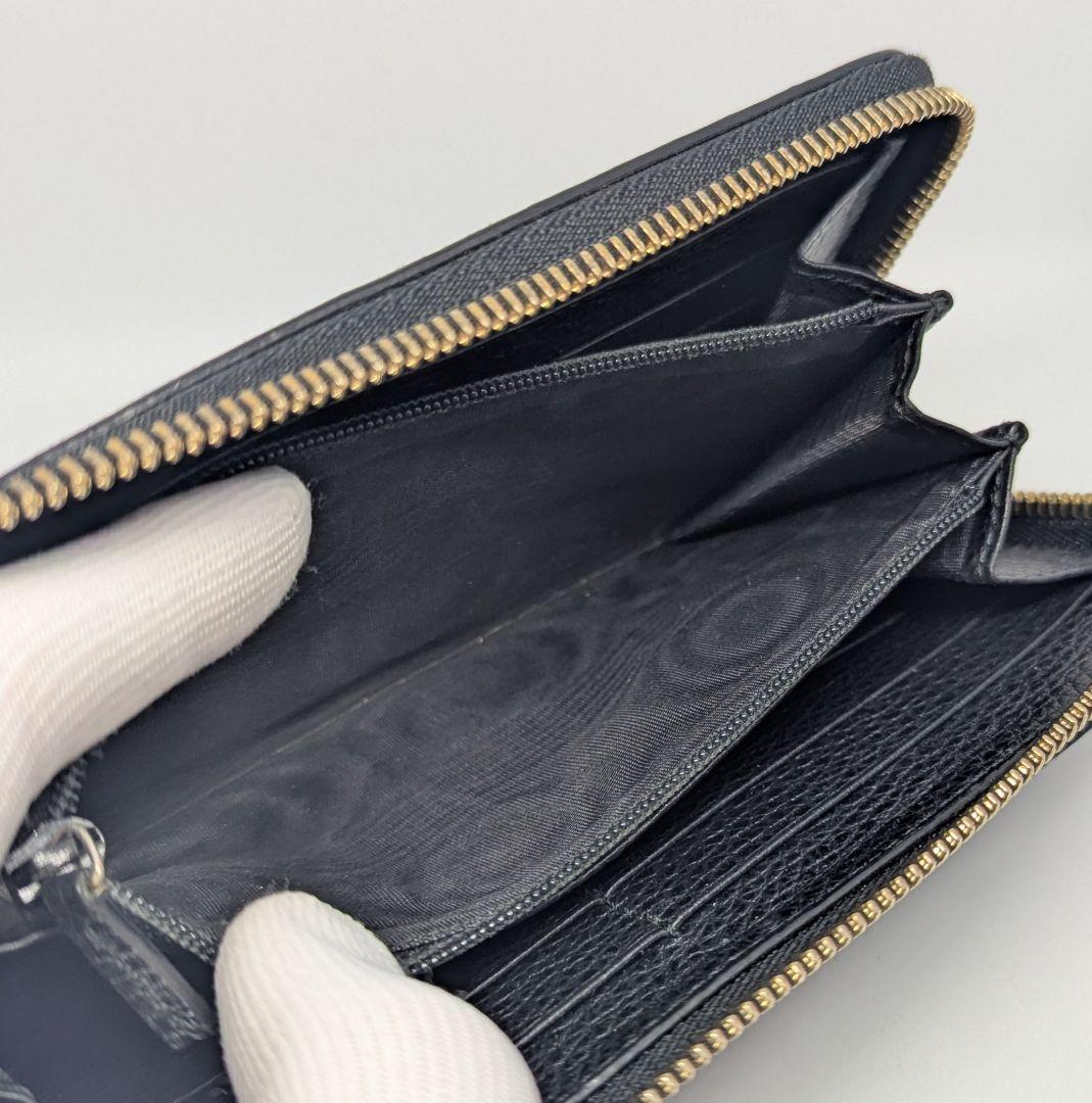 美品・付属品✨GUCCI 長財布 インターロッキング レザー