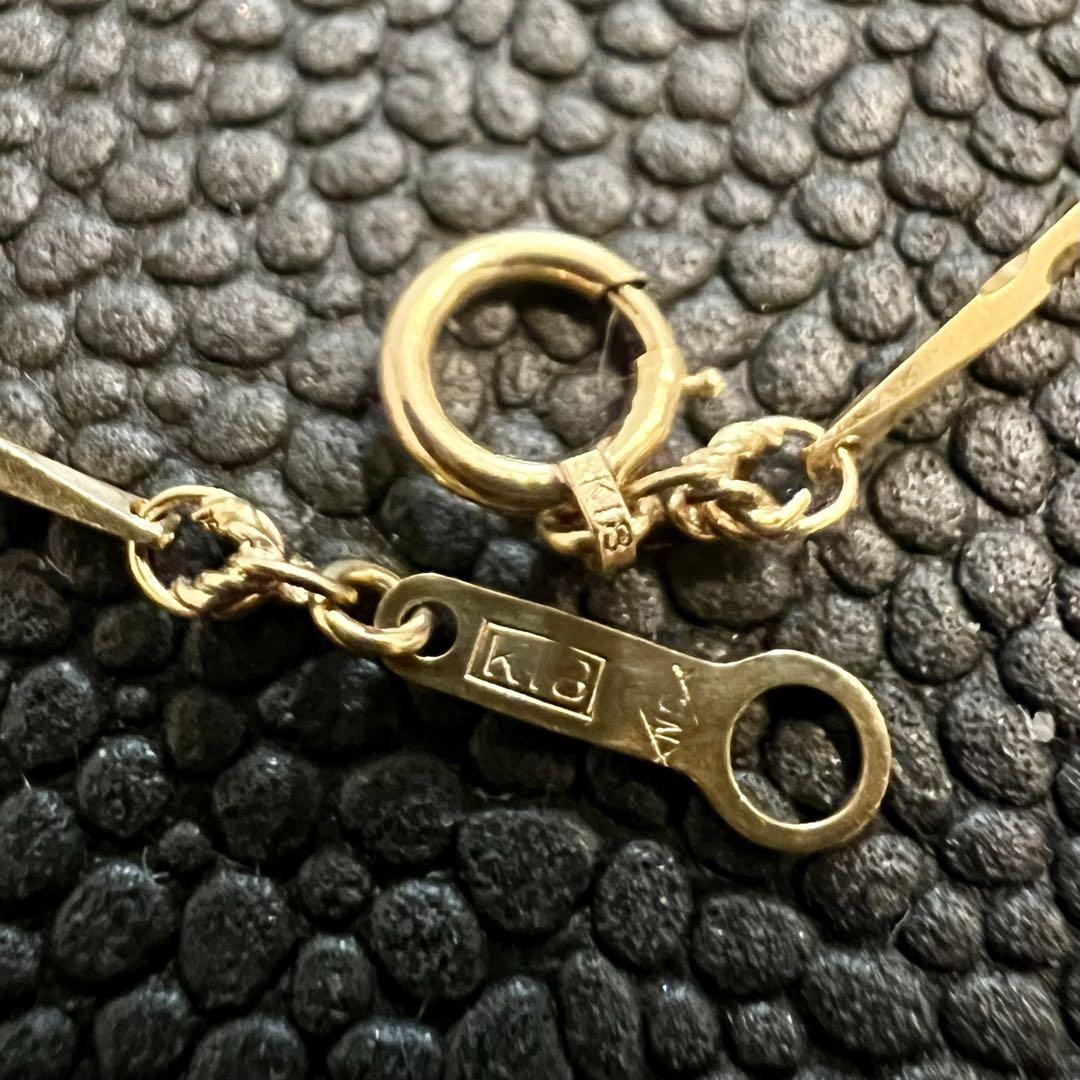 (A053005)K18ネックレス ホールマーク750 18金YG チェーン A053005)K18ネックレス ホールマーク750 18金YG チェーン
