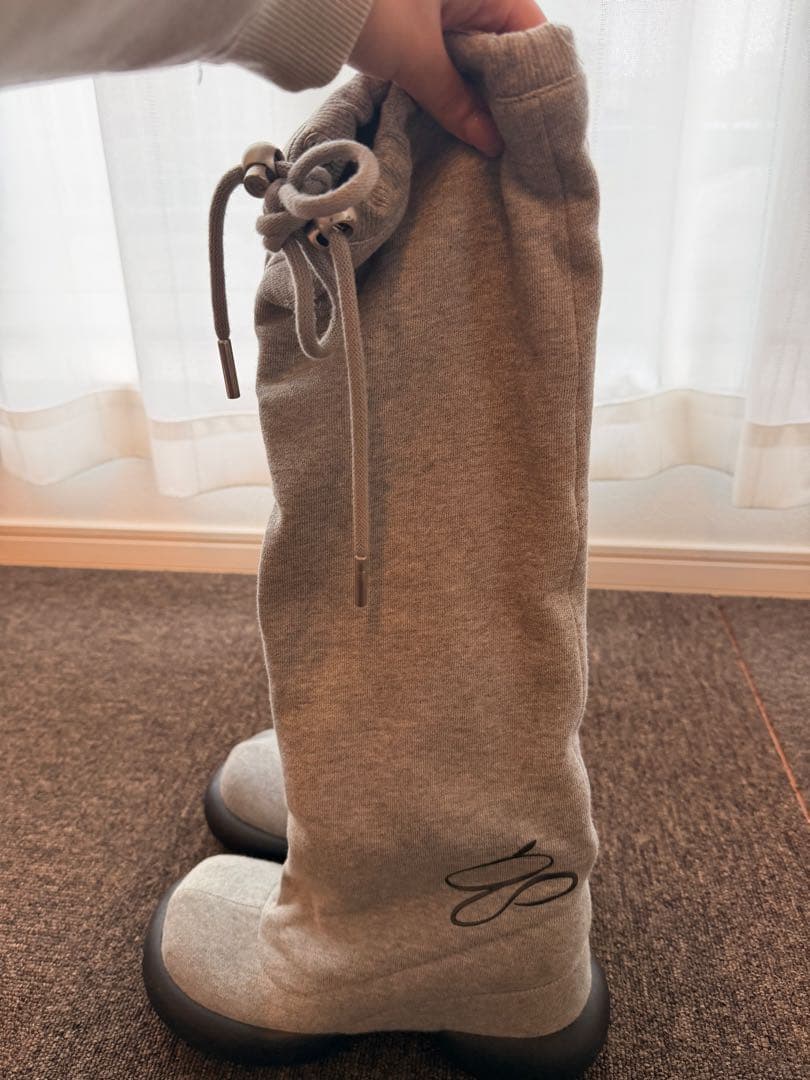 スウェット ブーツ