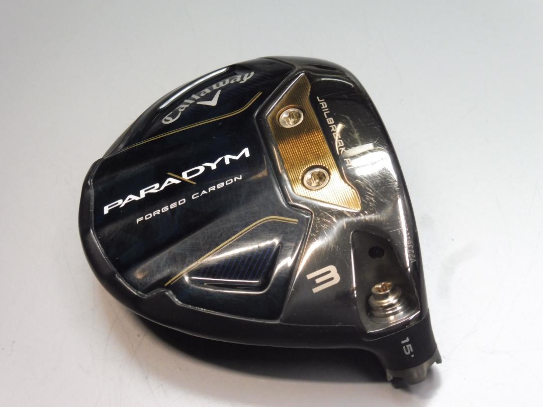 ●日本仕様●キャロウェイ PARADYM 3W 15° パラダイム ヘッド キャロウェイ パラダイム PARADYM 3W 15° ヘッドのみ