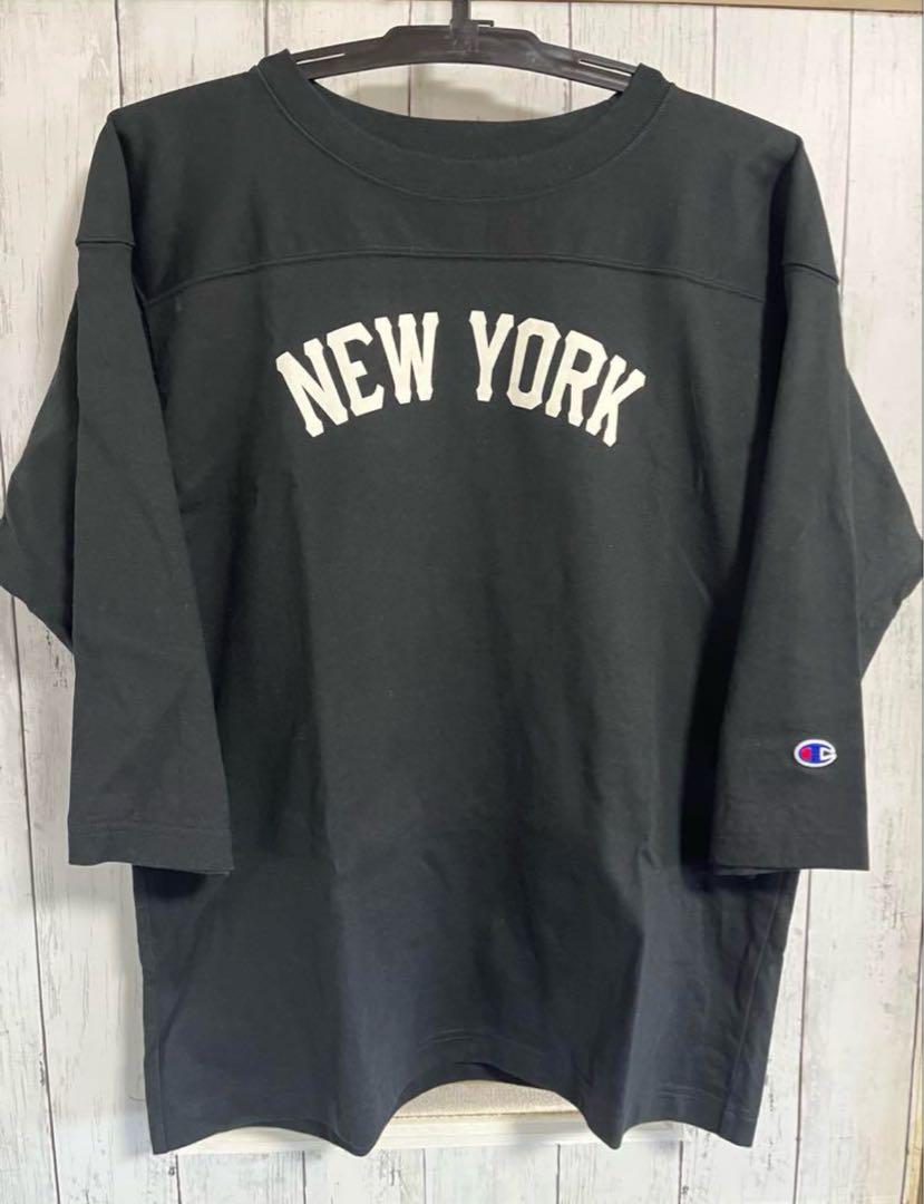 完売品　ChampionフットボールTシャツ／ROSE BUD）