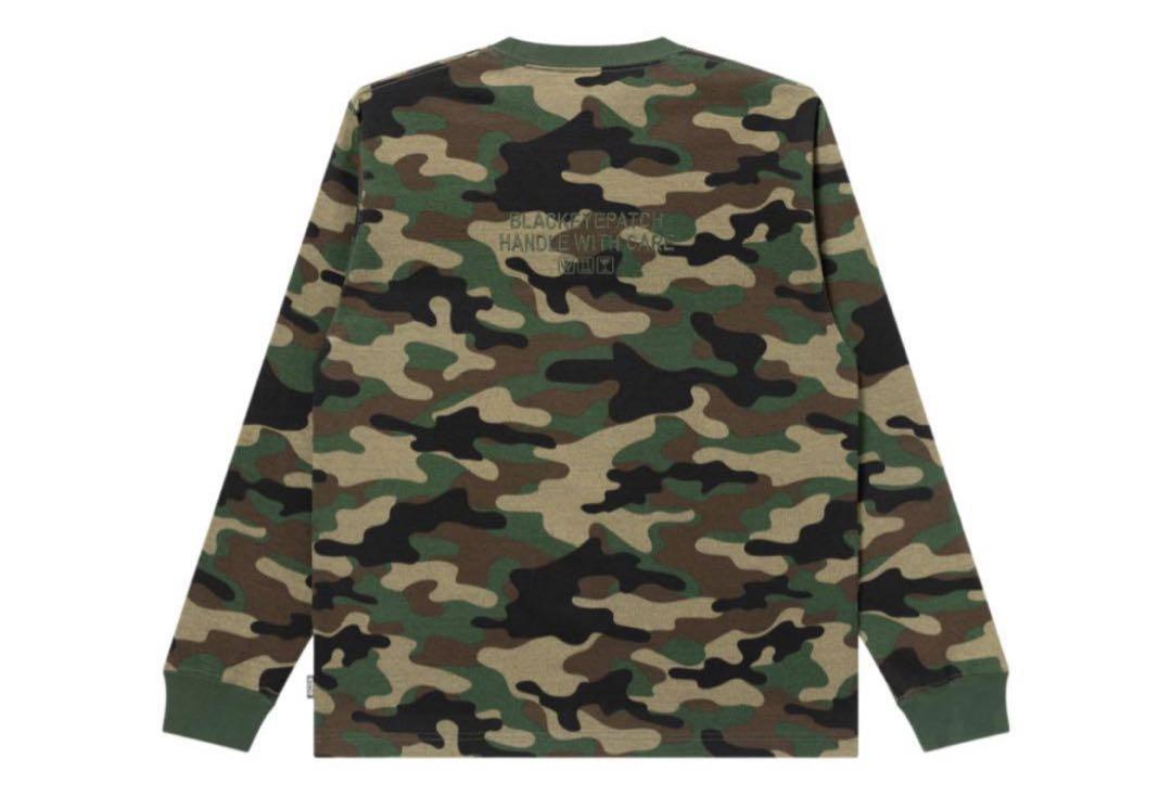 トップス black eye patch HWC CAMO L/S TEE Ssize
