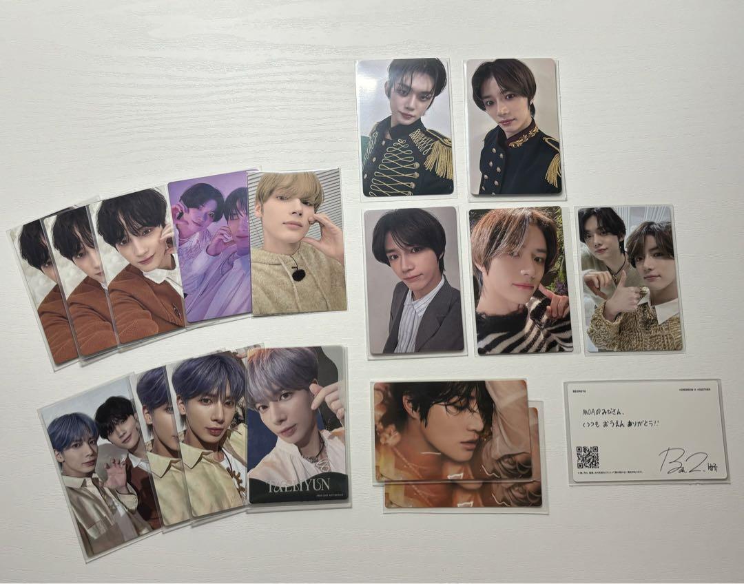 TXT   SWEET  weverseラキドロ　トレカ TXT sweet ボムギュ weverse ラキドロ トレカ セット - メルカリ
