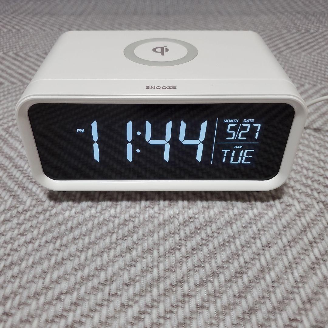 デジタル目覚まし時計 LED表示
