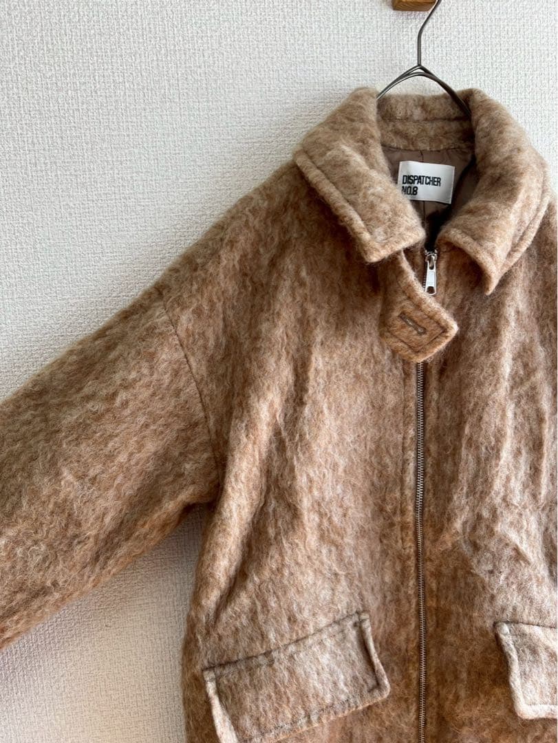 楽しんで買おう！ DISPATCHER No.8 シャギーハーフコートP4FREE SIZE