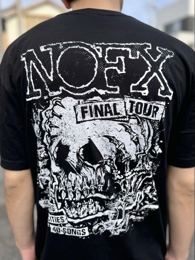 【新品】NOFX ツアーTシャツ　Mサイズ　ブラック NOFX – Collective Department