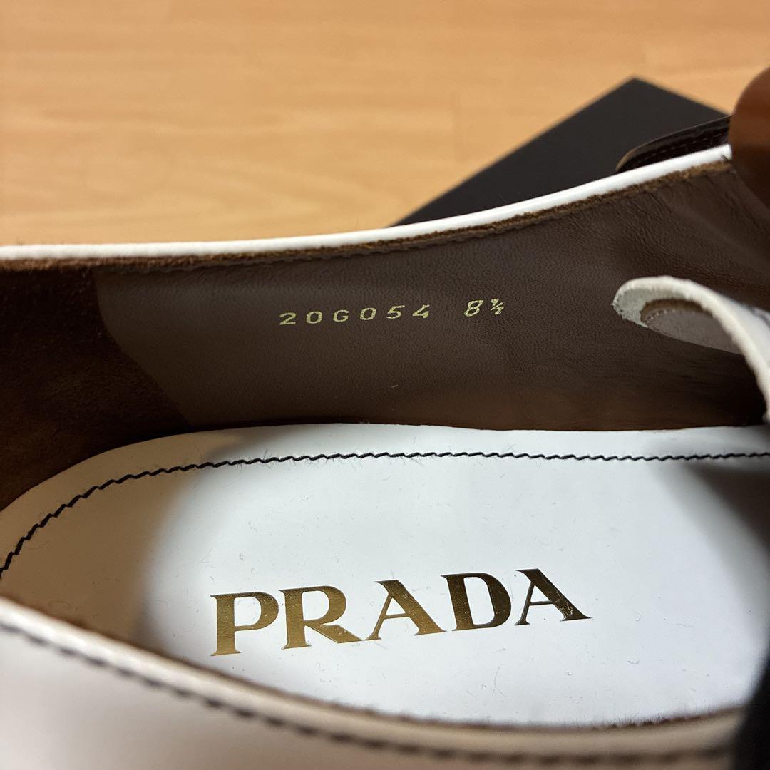 プラダ PRADA 革靴 試着のみ メンズ 8 1/2 20G054 - メルカリ