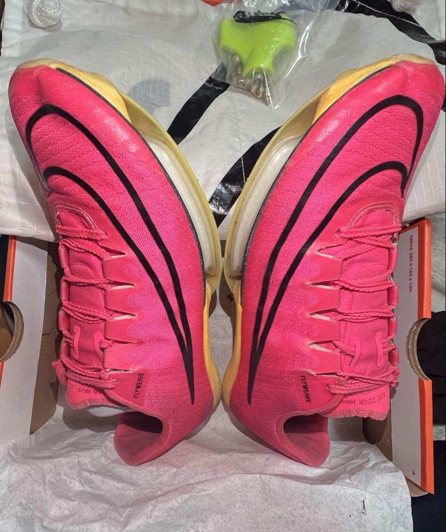 【パンクなし！正規品良品】NIKEエアズームマックスフライ27.0付属品付き！