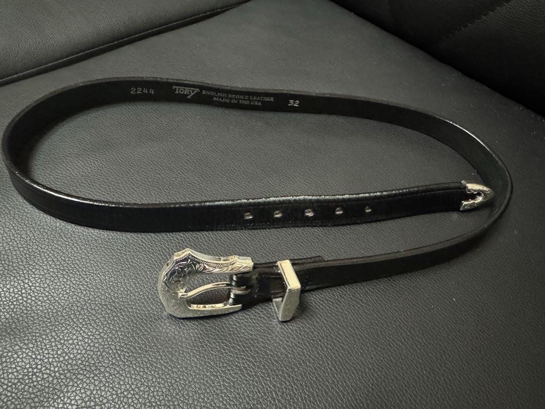 小物 TORY LEATHER 3/4 inch 3-Piece belt