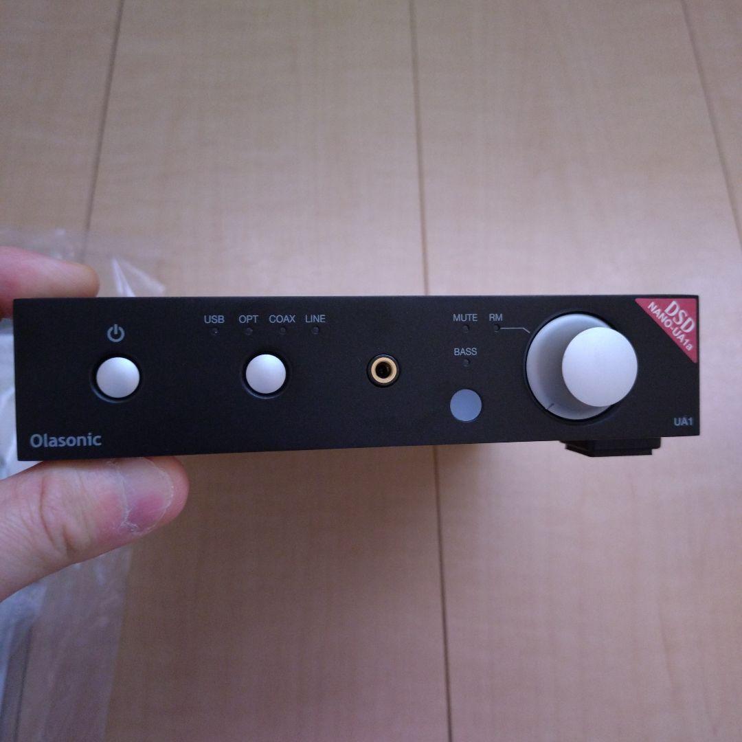 訳あり商品 Olasonic NANO 付属品全部有 完動 シルキーブラック UA1a アンプ