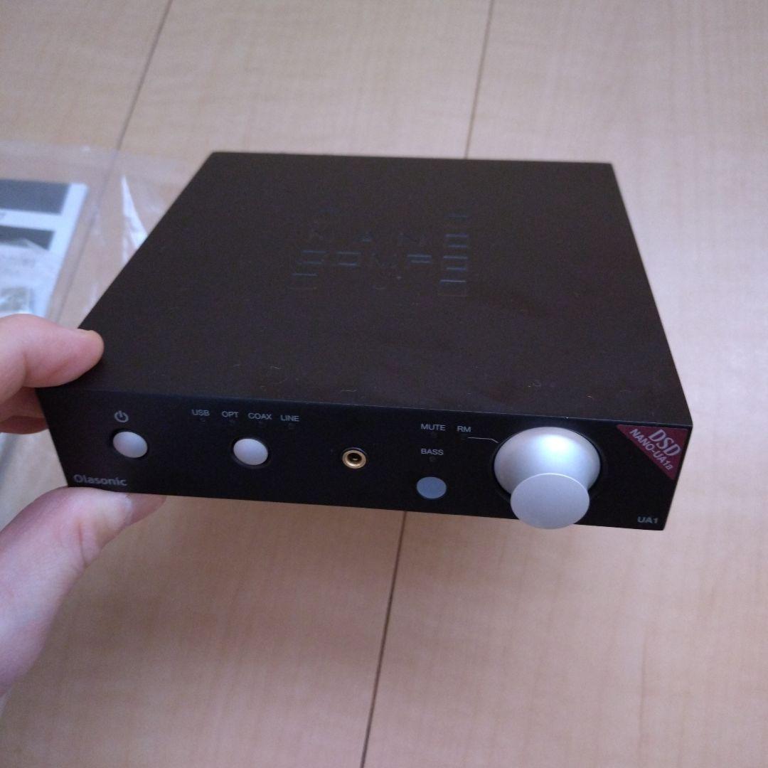 Olasonic NANO UA1a シルキーブラック　完動　付属品全部有 Olasonic NANO UA1a シルキーブラック 完動 付属品全部有 アンプ
