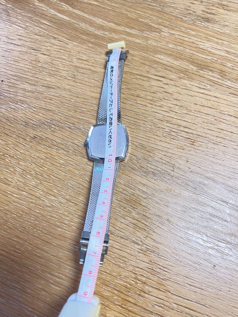 ラドー スクエア ☆[稼働品]☆手巻き SV925 腕時計 RADOヴィンテージ
