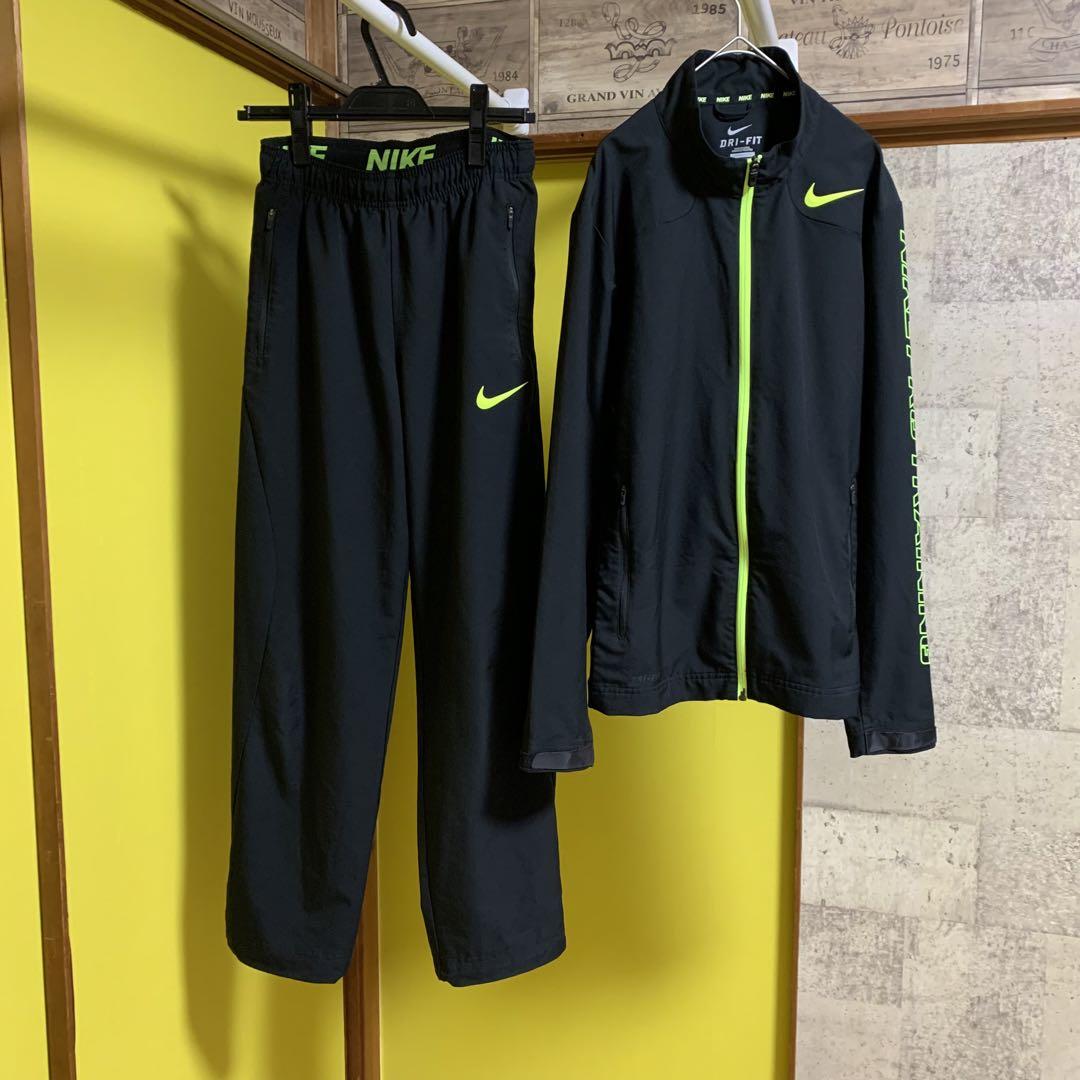 Nike Dri-FIT ジャージ上下セット M ブラック Nike DRI-FIT ジャージ上下セット S 黒130-140 - メルカリ