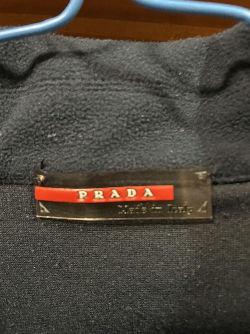 1回のみ着用　PRADA SPORT フリース ネイビー