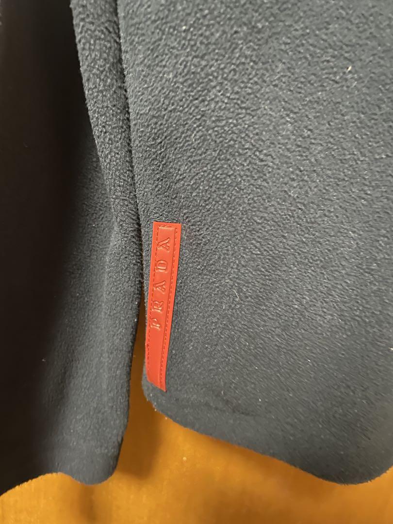 1回のみ着用　PRADA SPORT フリース ネイビー