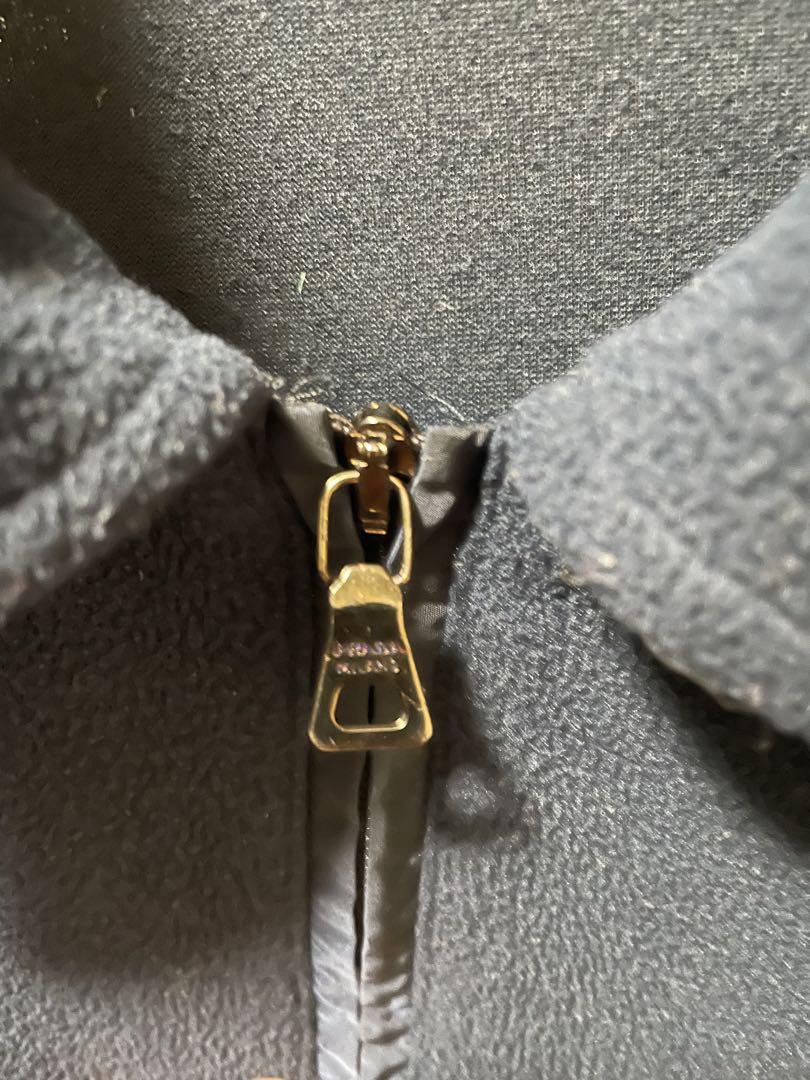 1回のみ着用　PRADA SPORT フリース ネイビー