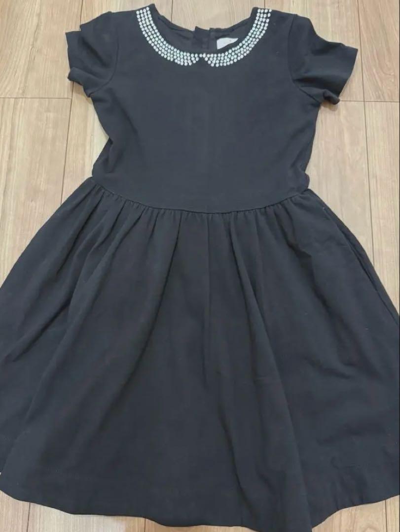 Kate Spade ブラックワンピース 140 ケイトスペード ニューヨーク