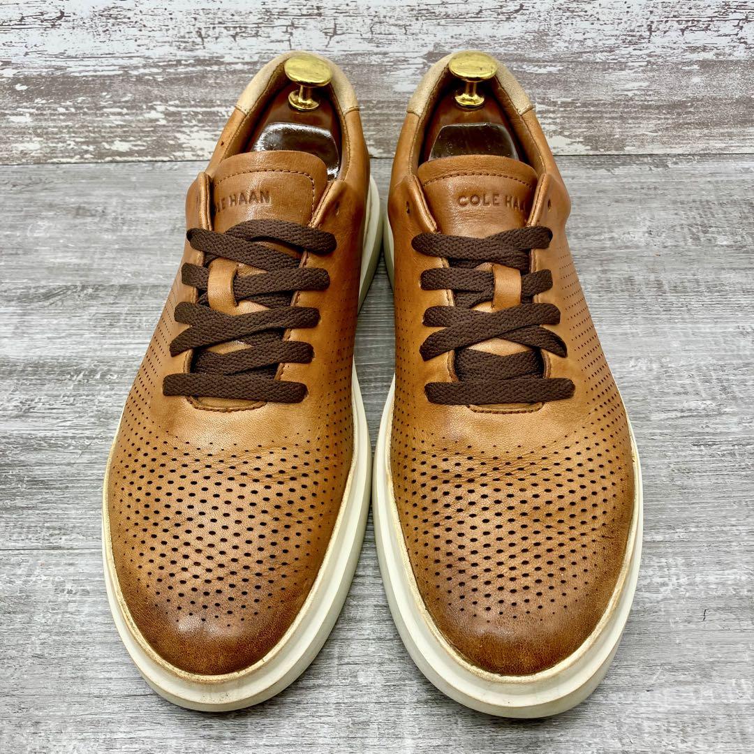 COLE HAAN　靴　明るめの茶　美品 Amazon | [コールハーン] レースアップシューズ(カジュアル