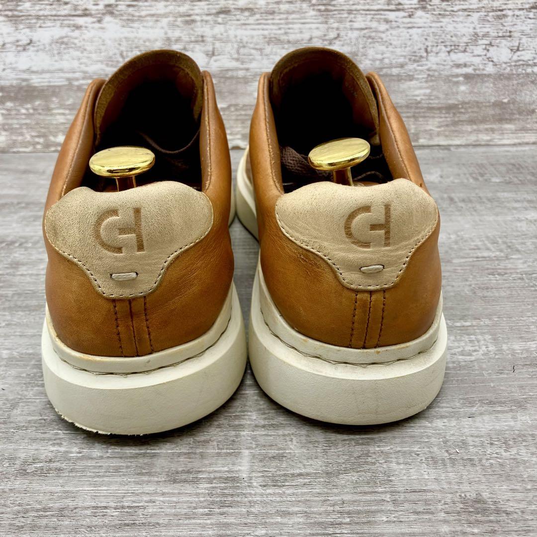COLE HAAN　靴　明るめの茶　美品 446【美品】Cole Haan レザースニーカー茶 25.5cm/9 1/2M - メルカリ