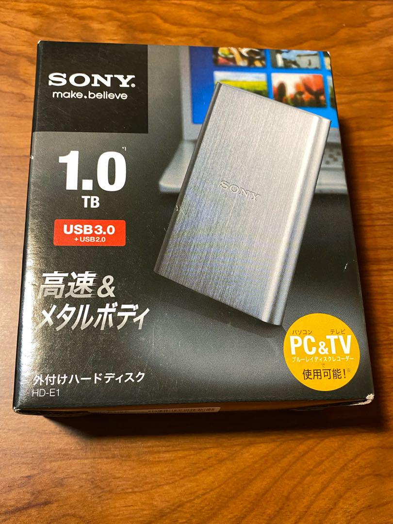 ソニー USB3.0対応 2.5インチ ポータブル外付けハードディスク(1TB) ブラック HD-E1 BE Amazon | ソニー USB3.0対応 2.5インチ ポータブル外付け