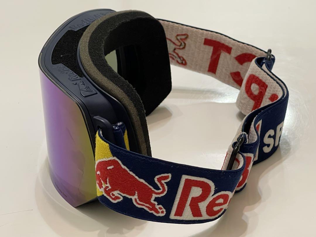 程度良好Red Bull レッドブル　スノーボード　スキー　ゴーグル　ミラー