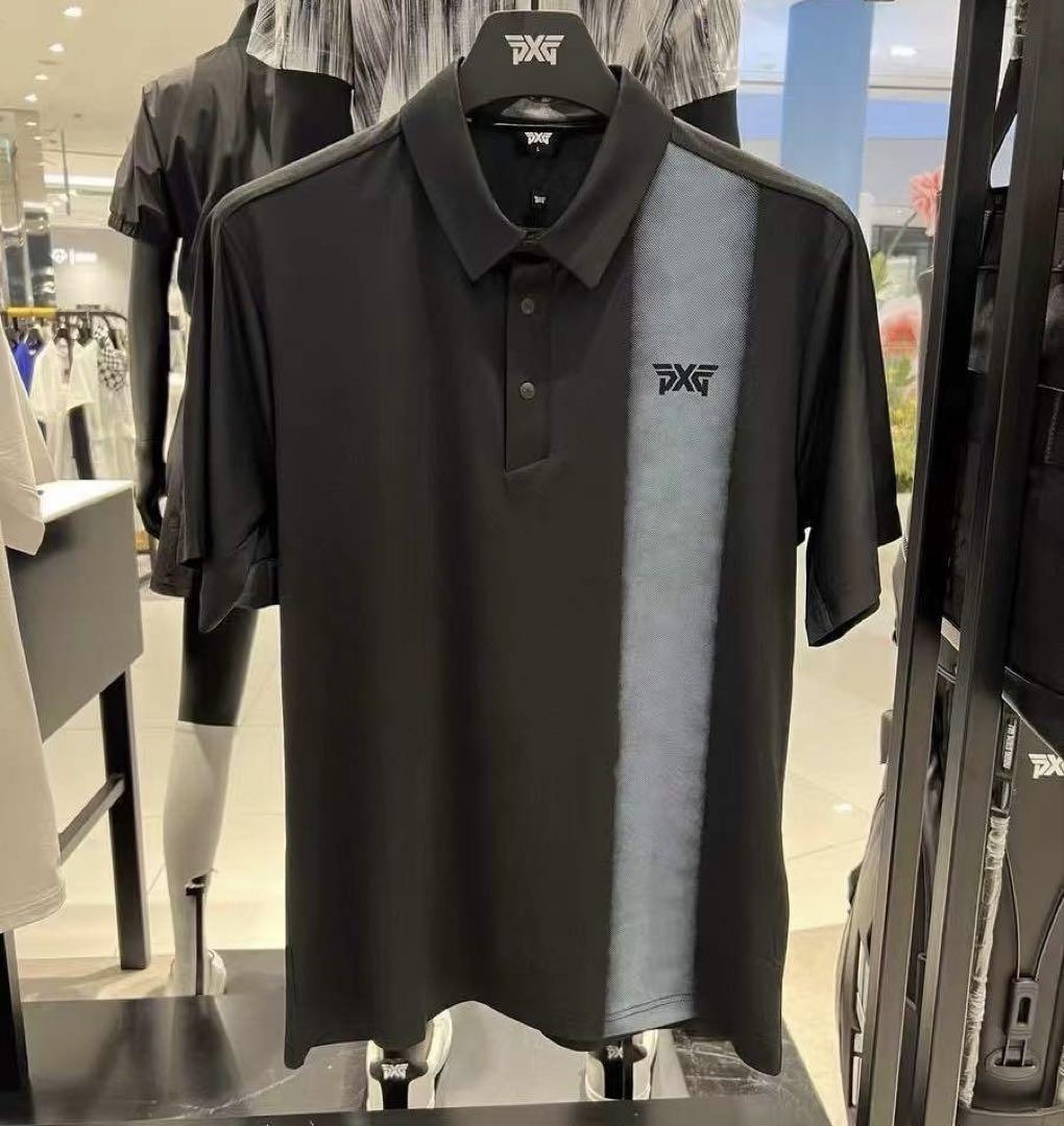 【即発送】ゴルフ PXG pxg メンズ トップス 半袖 シャツ（Mサイズ）