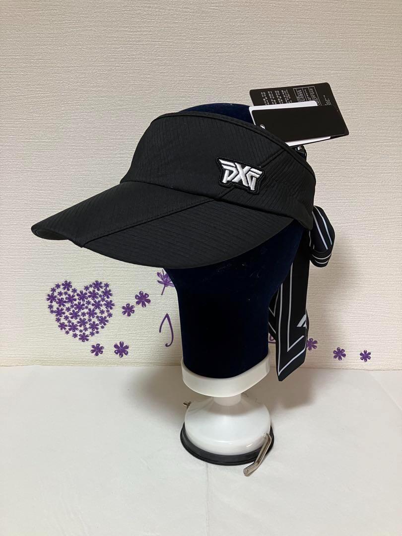 新品☞PXG ピーエックスジー 　サンバイザー●リボン取り外し　2Wゴルフ帽子 新品☞PXG ピーエックスジー サンバイザー○リボン取り外し 2W