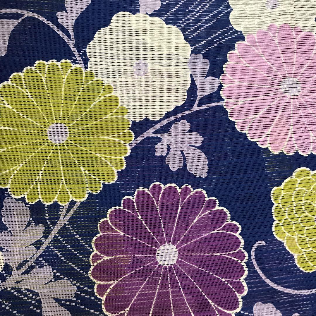 ワ6【26】◆新品・未着用◆浴衣・帯（リバーシブル）・下駄３点セット