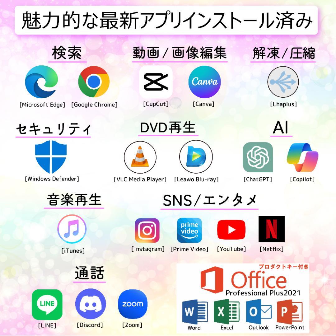 訳あり価格 NEC LAVIE i7 新品SSD メモリ16 ノートパソコン