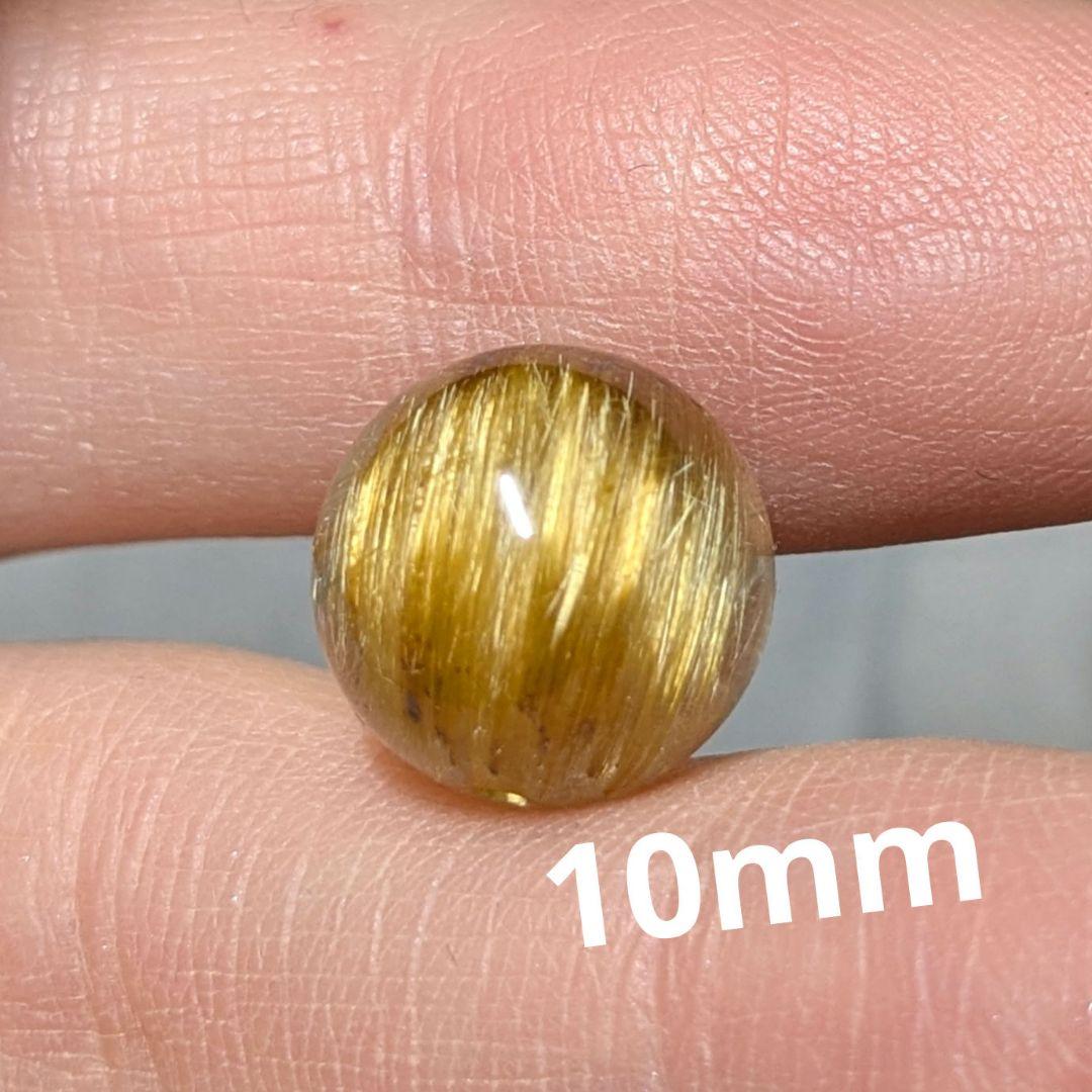 S⑦ 天然石 高品質 ルチル1粒 透明度 タイチンルチル ゴールドルチル 金運