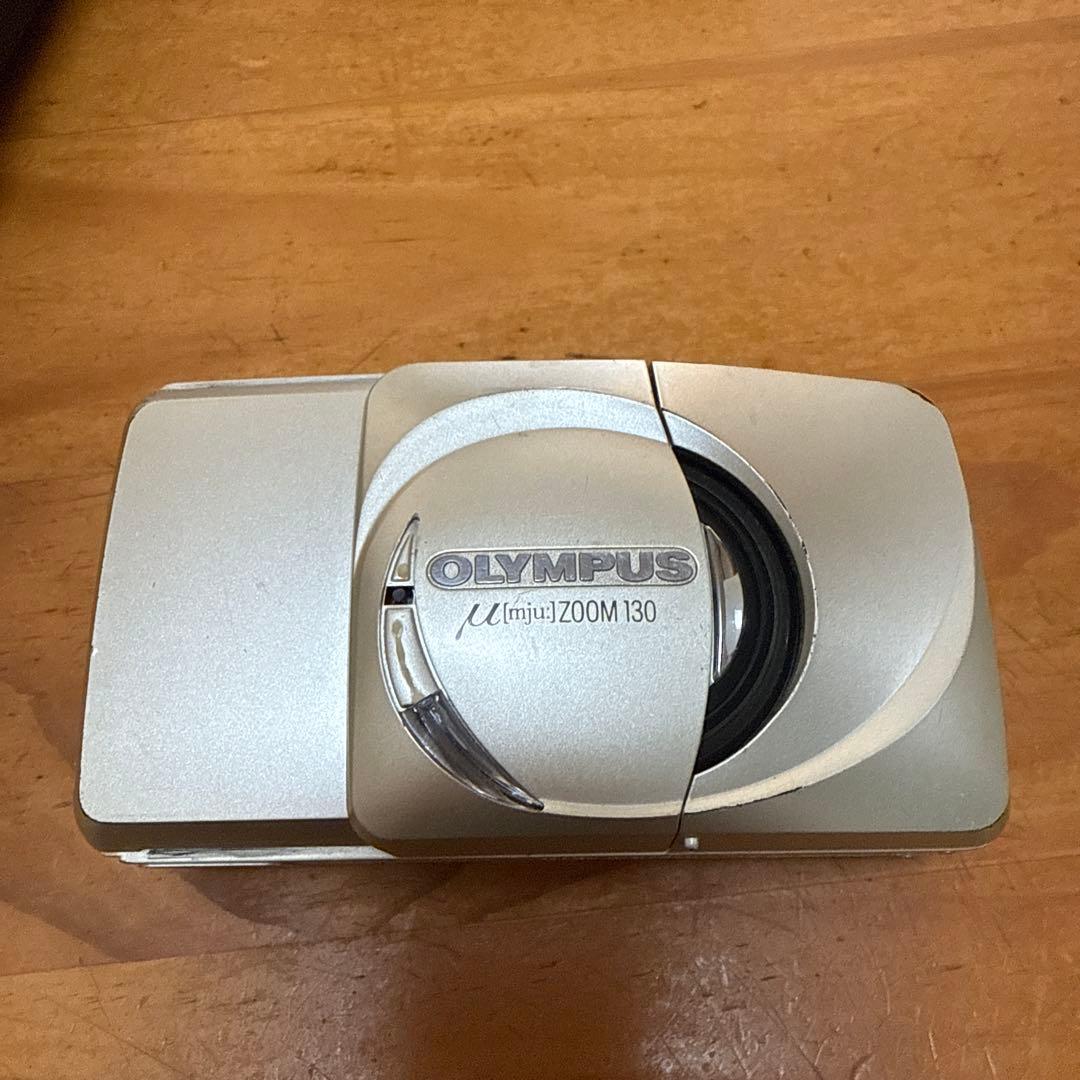 難ありOLYMPUS μ ZOOM 130 コンパクトフィルムカメラ