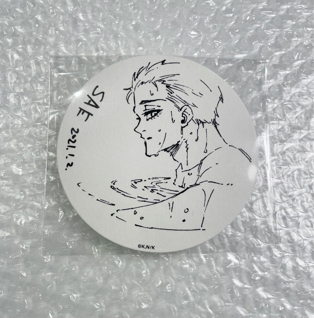 ブルーロック 糸師冴 タワレコ 原画展 複製原画 会場限定 タワーレコード ブルーロック タワーレコード 原画展 複製原画コースター 糸師冴