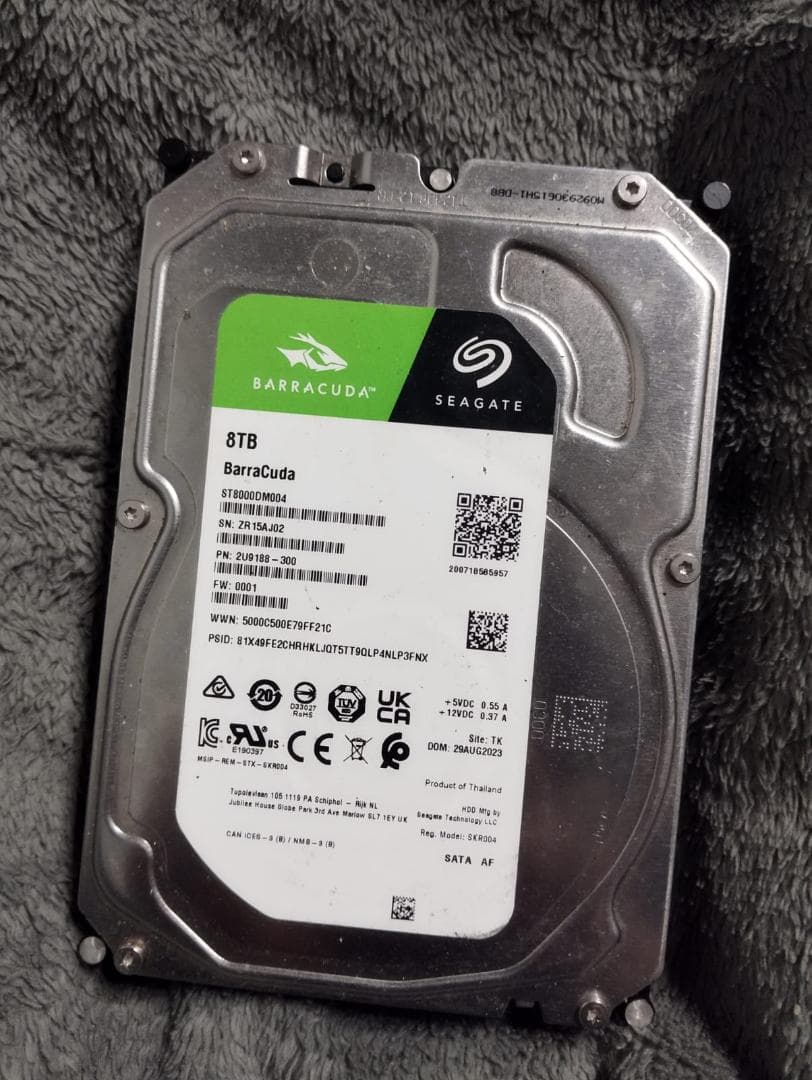 Seagate Barracuda 8TB HDD SATA - メルカリ
