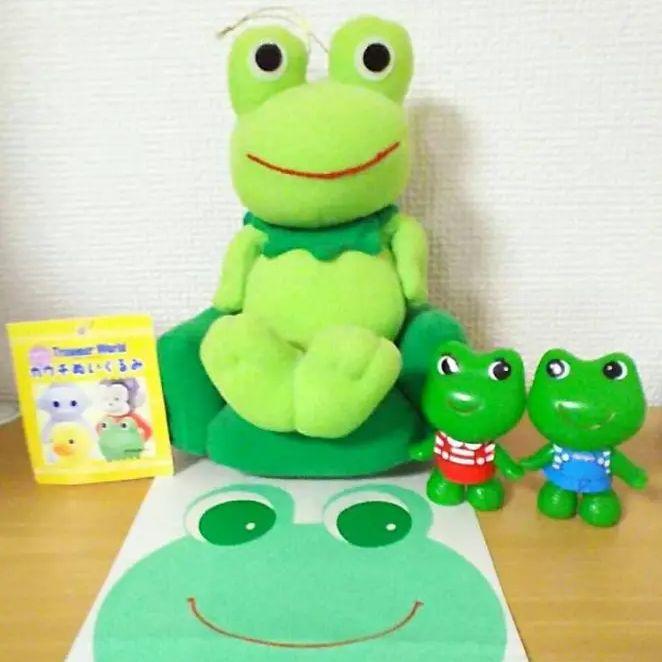 コーワ紙袋ケロちゃんコロちゃん興和キーホルダー蛙トロイマー