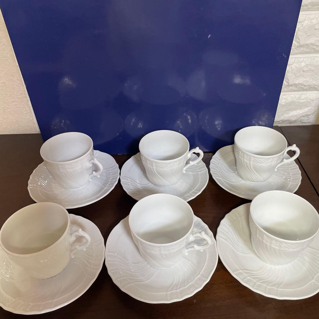 リチャードジノリ ベッキオジノリホワイト コーヒー Ｌ 6客 200mlRichard Ginori SKLAD-KIRPICHA_RU