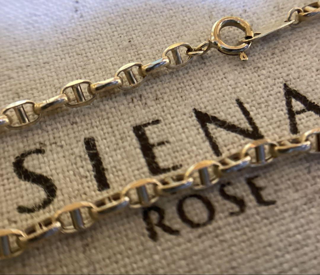 SIENA ROSE K10 ロロマリーナ ブレスレット 美品 SIENA ROSE K10 ロロマリーナ ブレスレット 美品