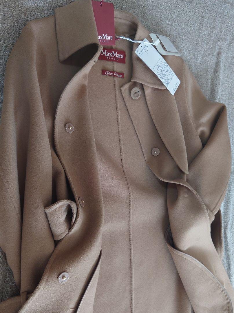 超お買い得！【新品未使用】MaxMara STUDIO ロングコート