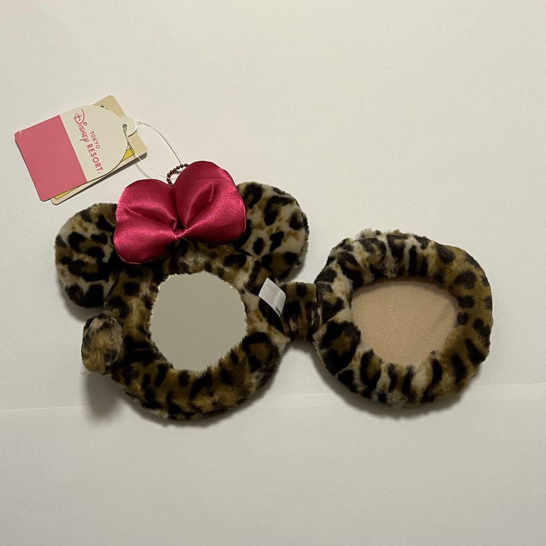 ディズニー ミニーマウス ヒョウ柄 マスコット ヴィンテージ