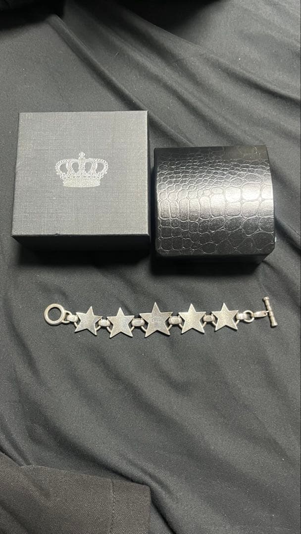 VIVA SUPER STARブレスレット シルバー silver 925 黒