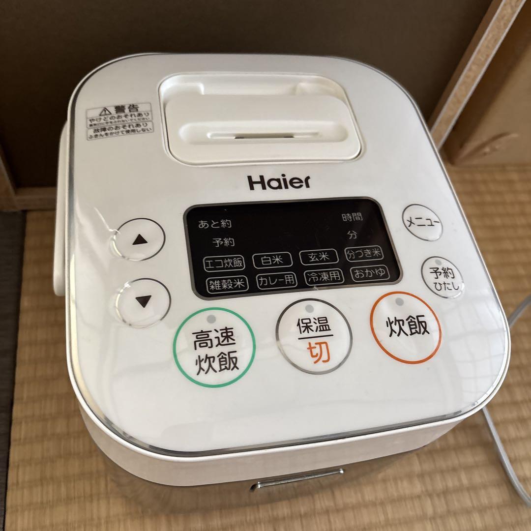 Haier 炊飯器 JJ-M31A 2017年製 3合炊き - メルカリ