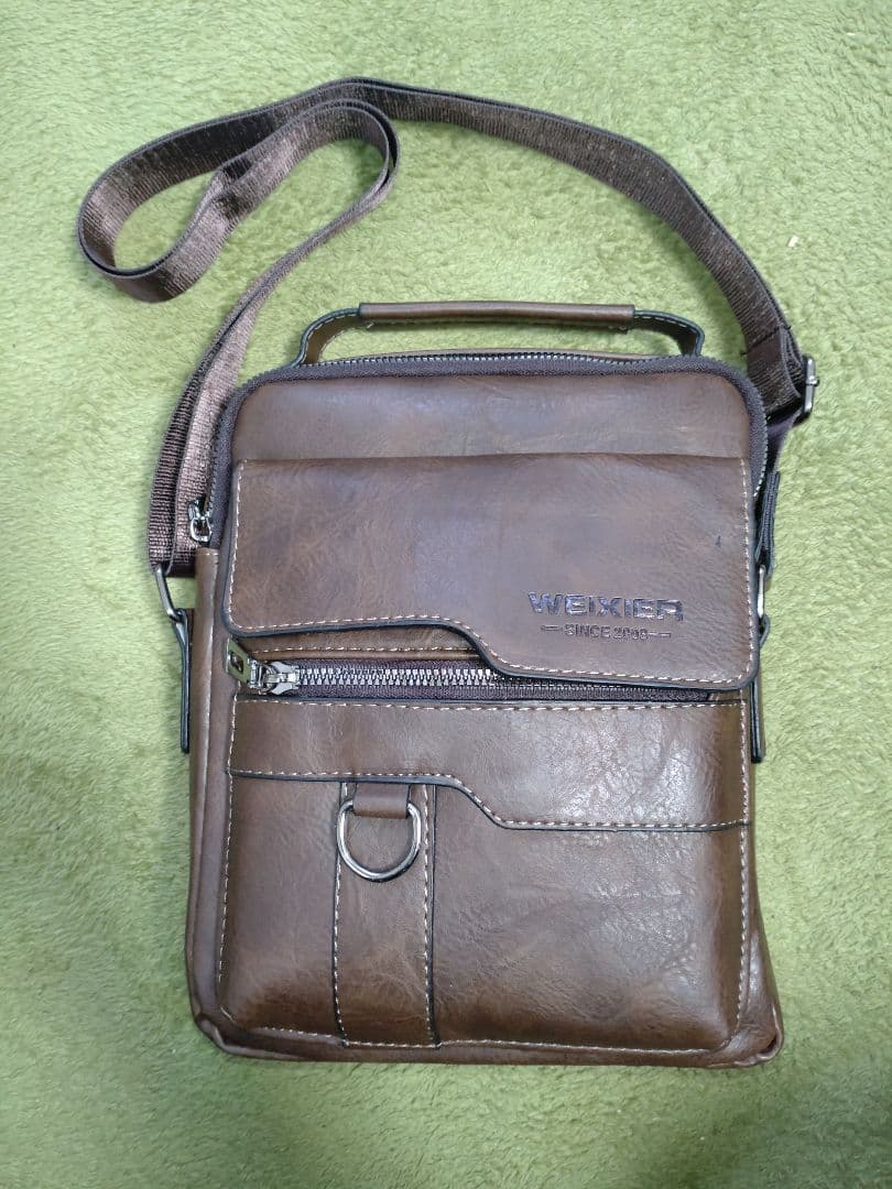 未使用品 メンズ ショルダーバッグ 2wayバッグ